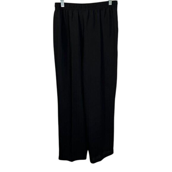 Sag Harbor Women's Pull On Pants Elastic Waist Dress Pants‎ Medium Petite - Picture 7 of 7